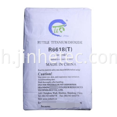 Chlorination Titanium Dioxide 6618 Jinhai Brand